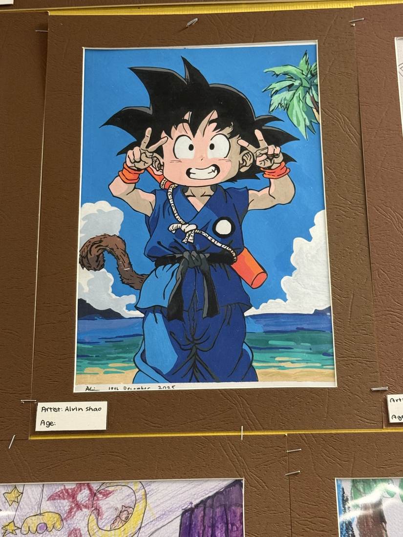 Alvin 的 Goku 展览作品